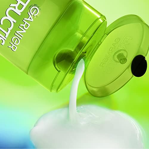 Garnier Fructis in shower lifestyle scene delivering refreshed scalp energy