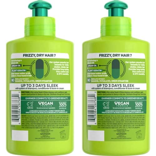 Garnier Fructis beside ruler showing product dimensions for scale