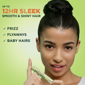 Garnier Fructis serum texture close-up highlighting lightweight finish