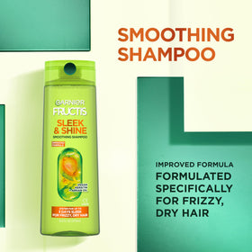Garnier Fructis conditioner creamy texture on fingertips, hydration boost