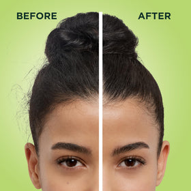 Garnier Fructis smoothing edges demonstration delivering polished hold
