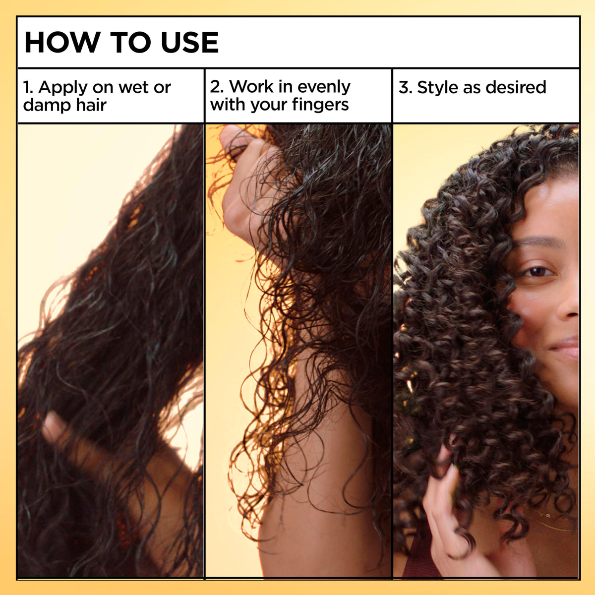 Garnier open jar top view illustrating flake-free creamy jelly