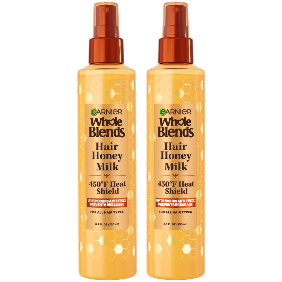 Garnier bottle front packaging showing product benefits and size