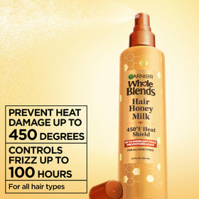Garnier close-up of Acacia Honey and Beeswax ingredients for nourishment