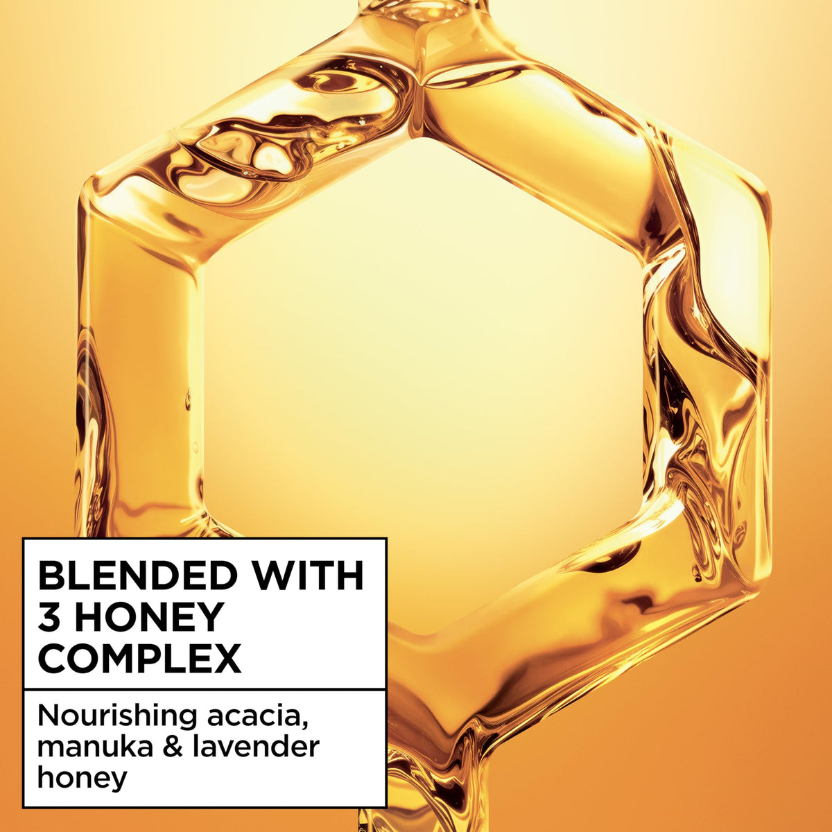 Garnier conditioner cream close detail for smoothing and detangling benefits