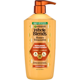 Garnier front packaging showing product and benefits for repaired hair
