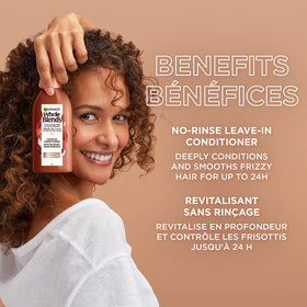 Coconut oil ingredient image emphasizing hydration benefit by Garnier