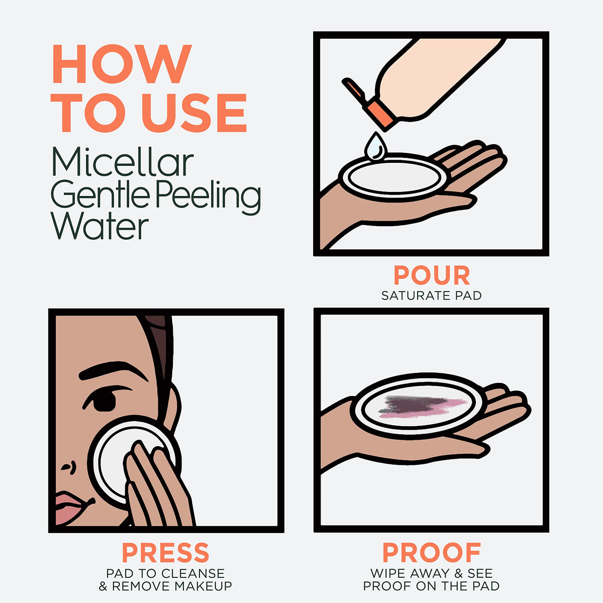 Garnier bottle on bathroom counter suggests daily routine use and freshness
