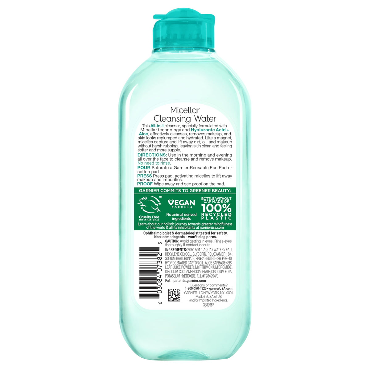 Garnier on bathroom counter in lifestyle setting for daily routine