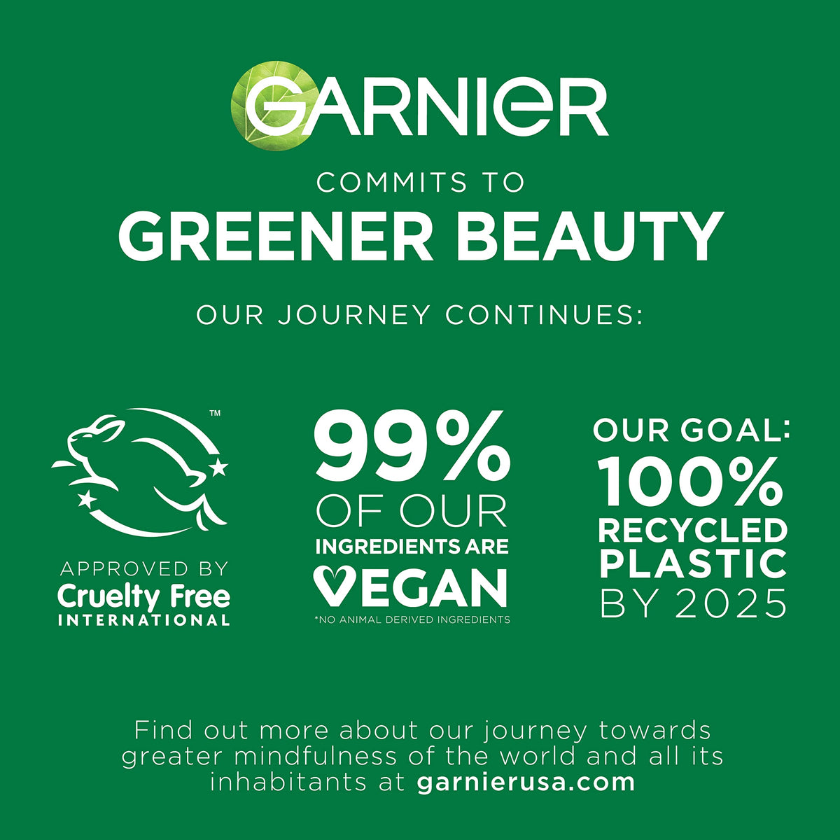 Garnier lifestyle bathroom counter staged to show daily routine benefit