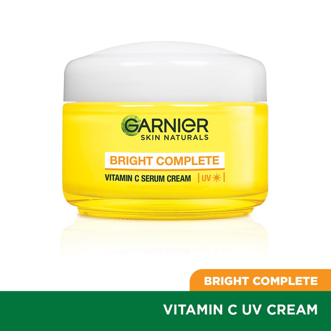 Garnier jar on bathroom shelf conveying daily routine convenience and style