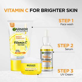 Garnier cream on fingertip demonstrating smooth spreadability and hydration