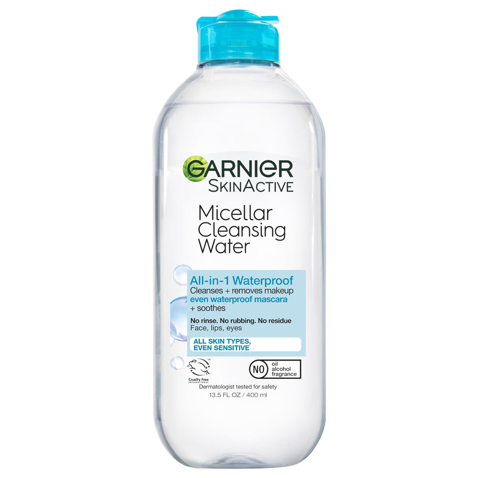 Garnier front label showing product name and benefits