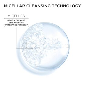 Garnier micellar water removing waterproof eye makeup gently