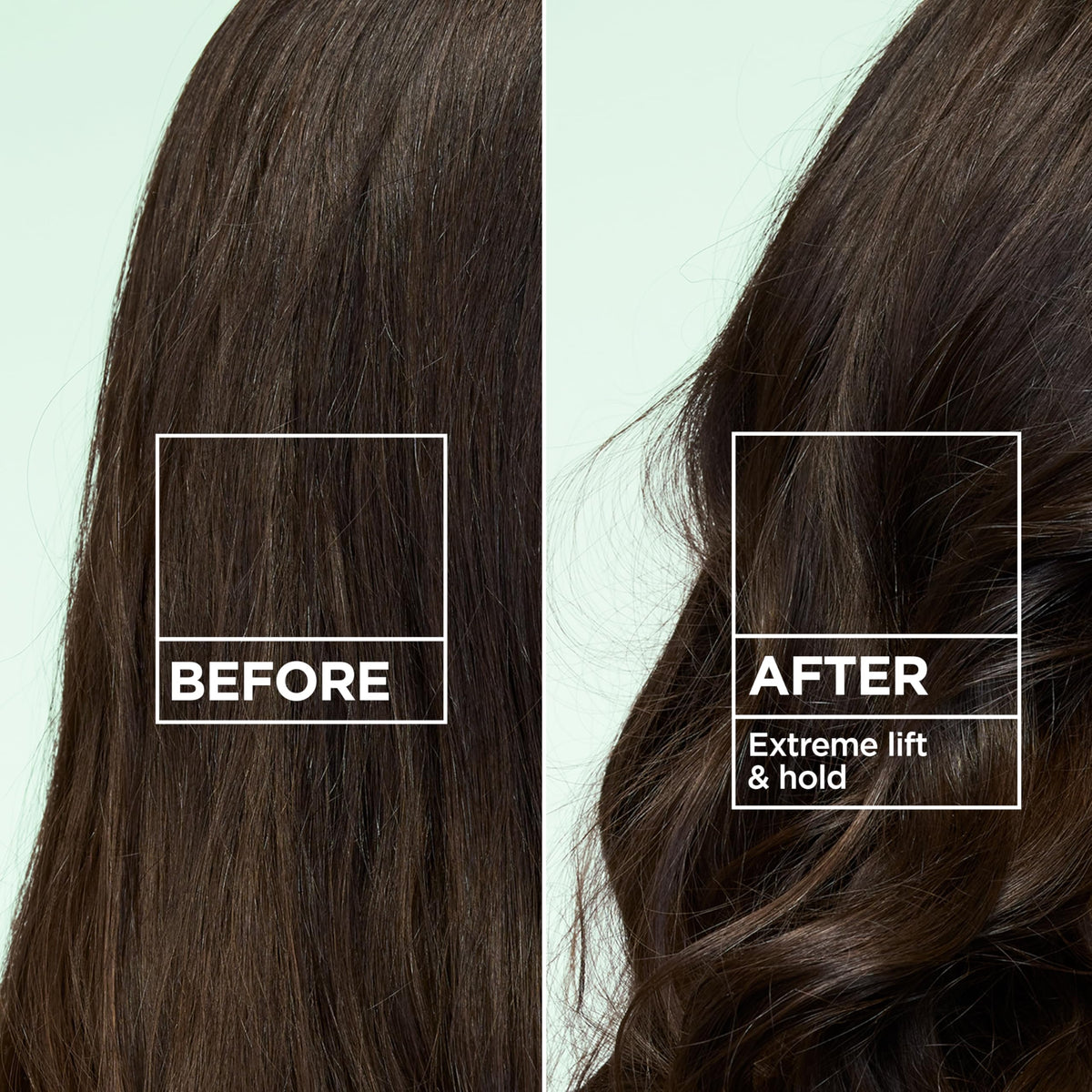 Garnier foam texture close-up illustrating lightweight, airy hold