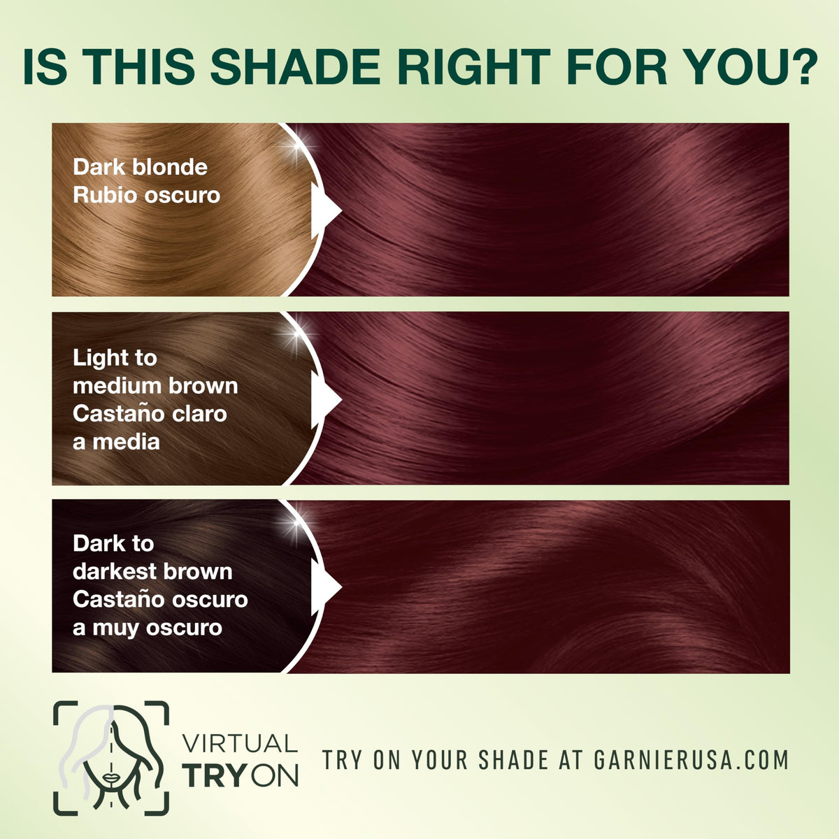 After-color conditioner from Garnier Nutrisse restoring softness and shine