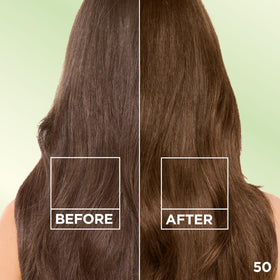 Garnier Nutrisse after-color conditioner tube showing silky finish