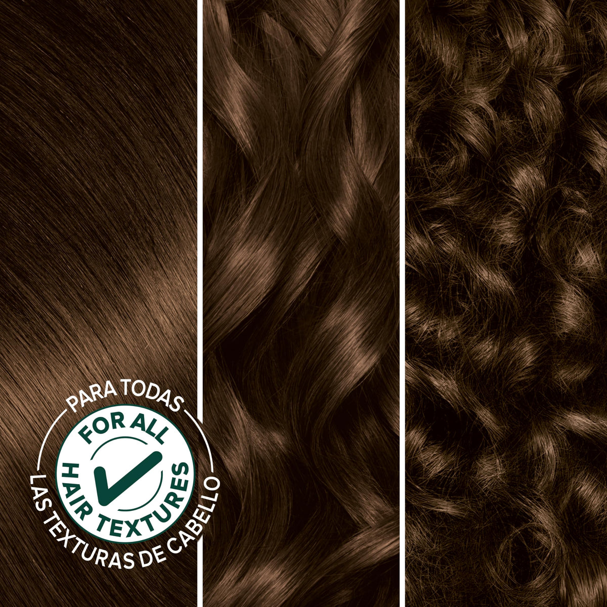 Garnier Nutrisse snap-and-pour oil ampoule closeup adding nourishing oils