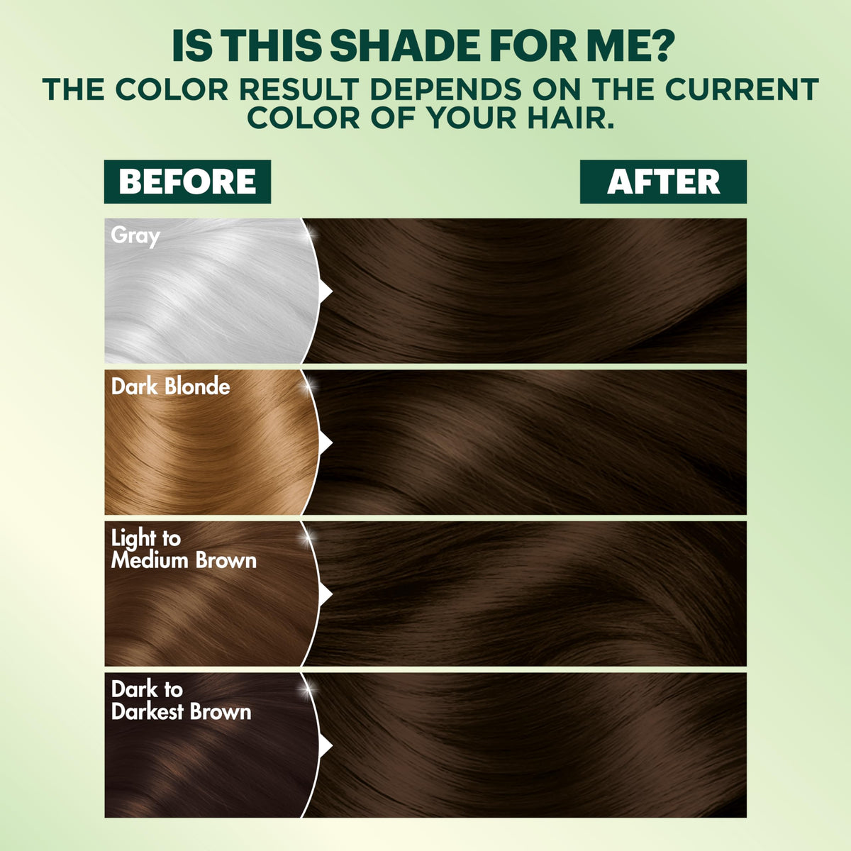 Applying Garnier Nutrisse color in hair for even gray coverage benefit