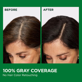 Garnier Nutrisse cream texture on applicator demonstrating smooth non-drip formula