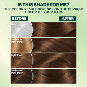 Garnier Nutrisse creamy dye texture on applicator showing smooth, non-drip formula
