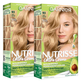 Garnier Nutrisse front packaging showing shade and benefits