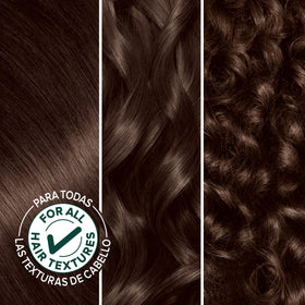 Garnier Nutrisse open kit contents laid out for at-home coloring