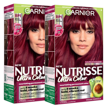 Garnier Nutrisse RP1 front box showing shade and benefits