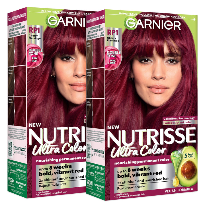 Garnier Nutrisse RP1 front box showing shade and benefits