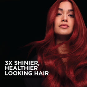 Garnier Olia worked through lengths and ends for even radiant color