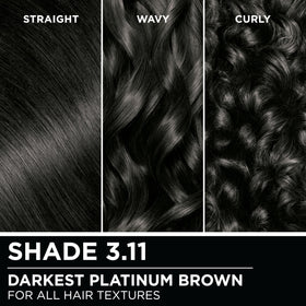 Garnier Olia after-color conditioner tube demonstrating hydration and shine