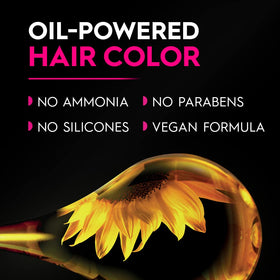 Garnier Olia colorant tube with oil-infused formula for deeper color penetration