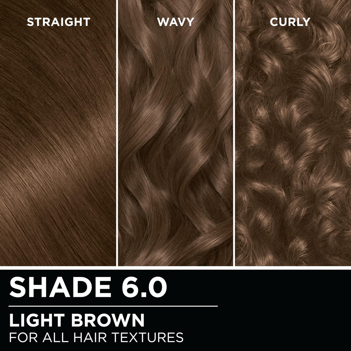 Close-up of hair strand texture after Olia treatment showing glossy finish