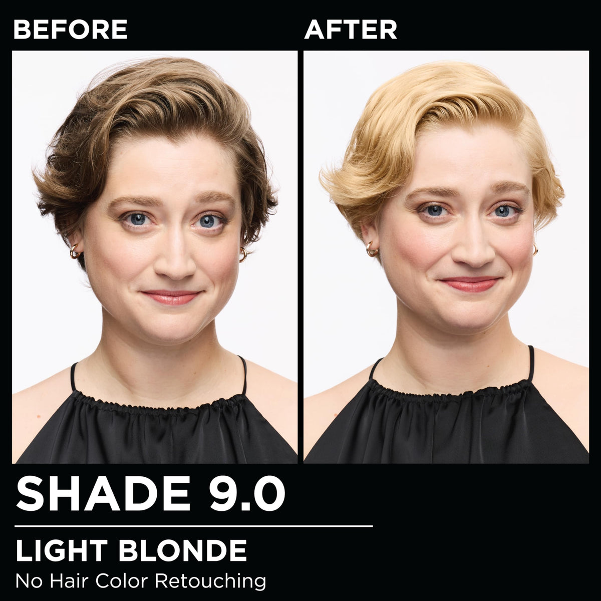 Garnier Olia kit contents laid out for easy at-home use