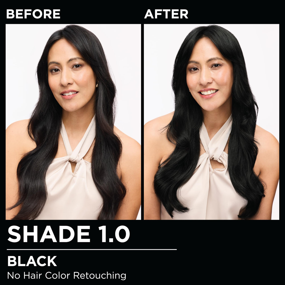 Garnier Olia full kit contents displayed for easy at-home coloring