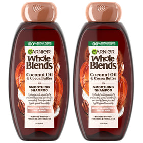 Garnier Whole Blends front packaging showing label and 2-count for easy selection and benefits