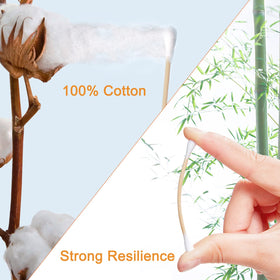 Garrelett swab correcting eyeliner demonstrating precise beauty use