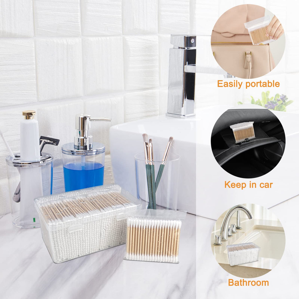 Garrelett travel packs arranged for portability and tidy storage