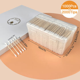 Garrelett swab used for nail polish cleanup providing precise control