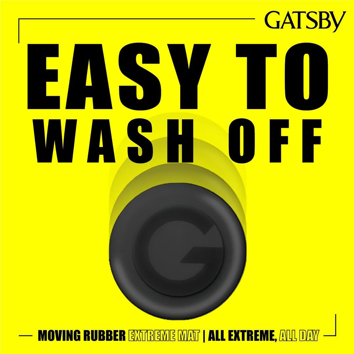 Gatsby wax applied on hands showing easy application benefit