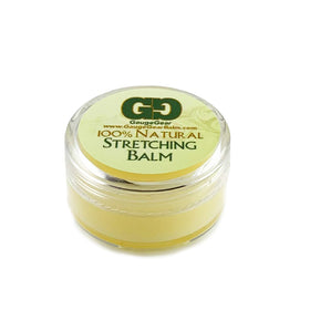 Gauge Gear jar front view showing compact 10 ml packaging and clear branding for portability