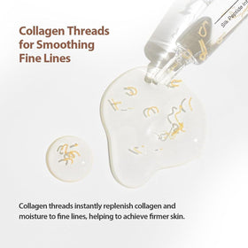 Gaukomzs pipette dispensing drop of serum to show concentrated ampoule potency