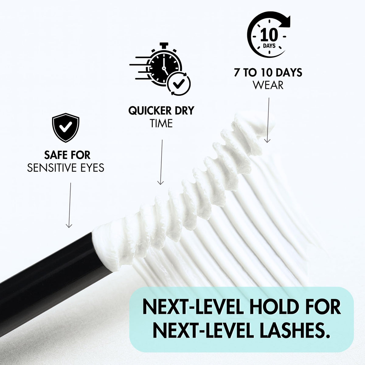Gazelle before and after lashes showing natural-looking seamless hold