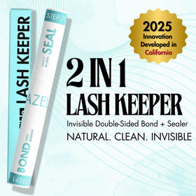 Gazelle removing lashes gently with oil-free remover to protect lashes