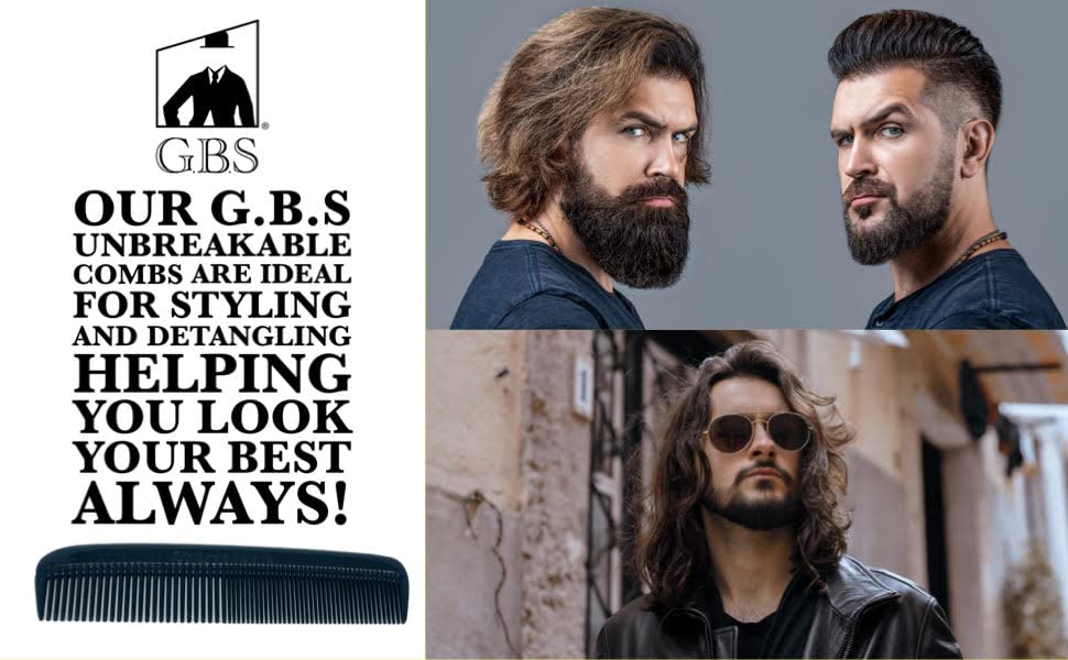 G.B.S comb inside travel toiletry kit illustrating portability