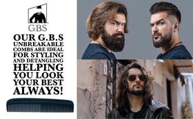 G.B.S comb inside travel toiletry kit illustrating portability