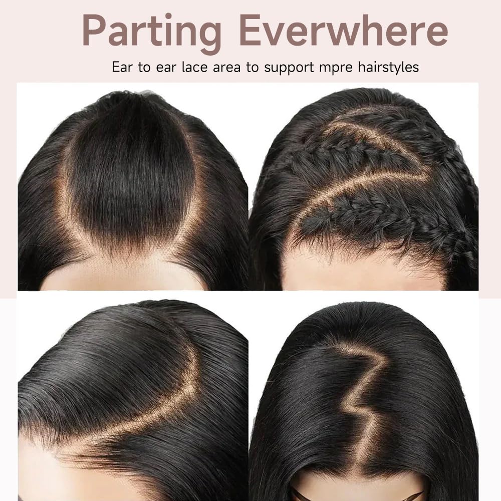 GBUN close-up of transparent HD lace highlighting invisible blending benefit