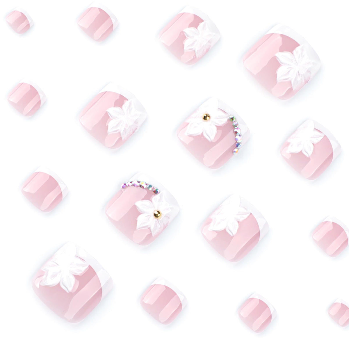 GCSQW toenails worn with sandals showing finished pedicure for summer styling
