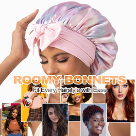 GDTOGRT close-up satin texture that reduces friction and protects hair