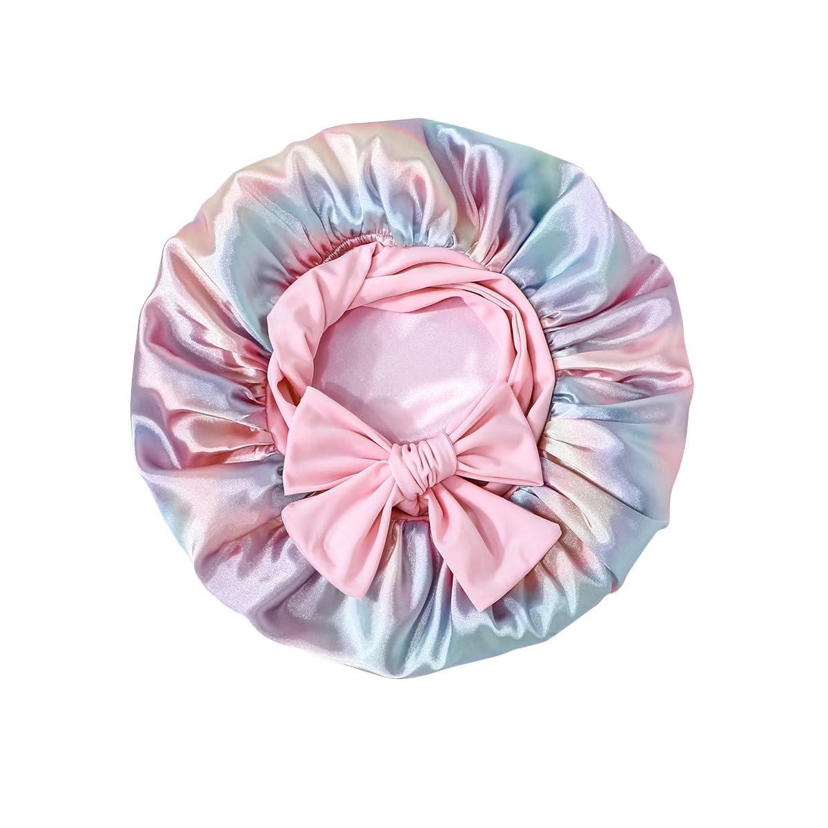 GDTOGRT bonnet held in hand to show size and fit for all hair types